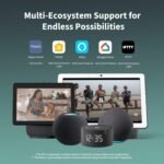 Aqara Presence Sensor FP2 Bracket Set, mmWave Radar Wired Motion Sensor, Zone Positioning, Multi-Person & Fall Detection, Supports HomeKit, Alexa, and Home Assistant, 2.4 GHz Wi-Fi Required - Image 3
