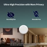 Aqara Presence Sensor FP2 Bracket Set, mmWave Radar Wired Motion Sensor, Zone Positioning, Multi-Person & Fall Detection, Supports HomeKit, Alexa, and Home Assistant, 2.4 GHz Wi-Fi Required - Image 4