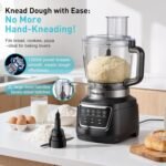 All-in-One Blender & Food Processor, 10-in-1 Professional Blender for Smoothies, Ice Crushing, Dough Making, Chopping, Grinding, Slicing & Shredding, Dishwasher Safe for Kitchen & Home Use - Image 4