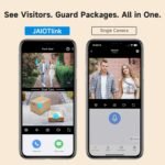 2K Dual Lens Video Doorbell Camera Wireless with Chime, 64GB SD Card, Voice Changer, 2.4G/5Ghz WiFi, Package Protection, 2-Way Audio, Night Vision, Compatible with Alexa - Image 3