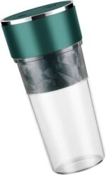 Portable Fruit Juicer Electric Blender, USB Charging Multifunctional Mixer for Smoothies Shakes Home Office Travel PC Food Grade Plastic 400mL Capacity - Image 9