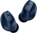Sennheiser ACCENTUM True Wireless Earbuds - Crystal-Clear Sound with Hybrid ANC, Ergonomic Design, 28-Hour Battery Life, Touch Interface, Blue - Image 3