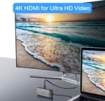 SmartQ H352 7-in-1 USB C Hub with 4K HDMI, 100W PD, USB-C Data Port, 2 USB-A 5Gbps, SD Card Reader & MicroSD Slot, Compatible with MacBook Air/Pro, XPS, Laptops, Tablets, Desktops - Image 5
