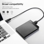 UnionSine 500GB Ultra Slim Portable External Hard Drive HDD-USB 3.0 for PC, Mac, Laptop, PS4, Xbox one, Xbox 360-(Black) - Image 3