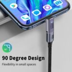 Poyiccot 240W USB C 90 Degree Adapter, Up & Down 90 Degree USB C Adapter,(40Gbps, 8K@60Hz, Male to Female) Type C Extender Compatible for iPad, Notebook, Galaxy S23, Thunderbolt 4/3, (2-Pack) - Image 5