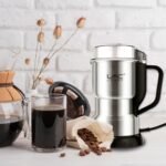 Electric Coffee Grinder & Spice Grinder, 150W Fast Grinding with Stainless Steel Blades | for Coffee Beans, Spices, Seeds, Herbs | Dry Food Mill | Mini Kitchen Grinder (With handle) - Image 3