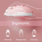 Akko Cat Theme Wireless Gaming Mouse Pink, Tri-Mode Mouse BT3.0/BT5.0/2.4G, Cute Optical Cordless Cartoon Mice for Computer/Laptop/Desktop/PC, Compatible with Mac/Win (Pink Angie) - Image 3