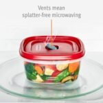 Rubbermaid 2030328 Easy Find Vented Lid Food Storage Container, 3-Cup (4) - Image 3