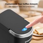 CHULUX Slim Single Serve Coffee Maker for K Pods, One Cup Coffee Maker Fits 7.3" Travel Mugs, Coffee Machine with 6 to 12oz Brew Sizes - Image 6