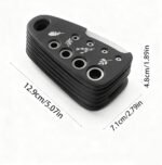 6 PCS Kitchen Gadgets,Space Saving Stackable Tools,Cheese Grater,Peeler,Pizza Cutter,Bottle Opener,Grinder,and Herb Stripper - Image 3