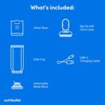 nutribullet Flex portable blender NBPB50200BB, Sapphire Blue - Image 6