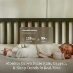 Owlet Dream Sock® - FDA-Cleared Smart Baby Monitor - Track Live Pulse (Heart) Rate, Oxygen in Infants - Receive Notifications - Mint - Image 3