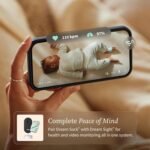 Owlet Dream Sock® - FDA-Cleared Smart Baby Monitor - Track Live Pulse (Heart) Rate, Oxygen in Infants - Receive Notifications - Mint - Image 4