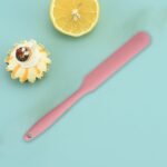 3Pcs Silicone Jar Spatula Long Handle Kitchen Spatulas for Mixing, Scraping, and Spreading,Ideal for Jars, Baking, Cake Icing, Cream, Butter, and Batter Kitchen Tool (Purple, Pink, Green) - Image 5