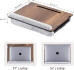 Lap Desk for Laptop - Laptop Tray with Cushion, Portable Lap Desk for Lap, Adjustable Lapdesk, Couch Lap top Table for Work, Ergonomic Lap top Stand for Bed - Image 3