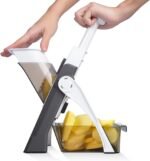 ONCE FOR ALL Safe Mandoline Slicer For Kitchen, Professional Vegetable Slicer For Food Potato Slices, Thickness Adjustable 0.1-8 mm Kitchen Artifact Fast Meal Prep - Image 5