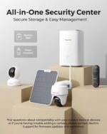REOLINK Home Hub Centralized Control for up to 8 REOLINK Battery/WiFi Security Cameras, Encryption Privacy, 2.4/5GHz WiFi, No Monthly Fee, 64GB SD Card Installed, No Third-Party Support - Image 3