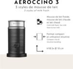 Nespresso Vertuo Next Coffee and Espresso Maker by Breville, with Aeroccino Milk Frother, Light Grey - Image 3