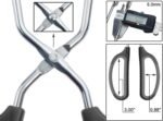 Stainless Steel Scissor Tongs Cooking Tongs Set, Set of 3 (Black Handle, 10" 12" 16") - Image 4