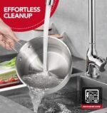 MICHELANGELO Stainless Steel Pot Set - 1QT & 2QT & 3QT Stainless Steel Sauce Pan with Lid, Induction Saucepan Set, Small Pots for Cooking - 6 Pcs - Image 4