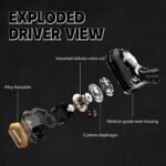 Linsoul 7Hz x Crinacle Zero:2 in Ear Monitor, Updated 10mm Dynamic Driver IEM, Wired Earbuds Earphones, Gaming Earbuds, with OFC IEM Cable for Musician (Without MIC, Silver) - Image 4