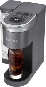 Keurig K-Supreme SMART Single Serve Coffee Maker With Wifi Compatibility, 4 Brew Sizes, And 66oz Removable Reservoir, Compatible with Alexa, Gray - Image 8