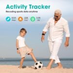DAVIKO Pedometer Watch Senior Friendly, Waterproof Fitness Tracker Watch with Step Counter Calories/Sleep Tracker for Walking Running for Men Women - Image 4