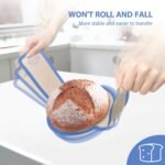 Silicone Bread Sling for Dutch Oven, Silicone Sourdough Baking Sling Non-Stick & Easy Transfer, Sourdough Mat for Bread Baking Supplies - 2PCS - Image 4