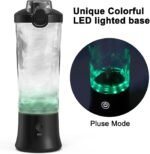 Yosoo Portable Blender Mini Juicer Cup Electric Fruit Juice Mixer 18000RPM 150W for Travel Black - Image 7