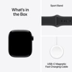 Apple Watch Series 11 [GPS 42mm] Smartwatch with Jet Black Aluminum Case with Black Sport Band - S/M. Sleep Score, Fitness Tracker, Health Monitoring, Always-On Display, Water Resistant - Image 5