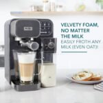 Mr. Coffee Prima Latte Luxe, Single/Double Shot Espresso, Cappuccino, Latte Machine with Optimized Frother and Convenient One-Touch Control Panel - Image 4