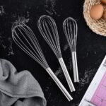 Stainless Steel Whisks with 3 Packs 8"+10"+12" Kitchen Whisk Set Kitchen Whip Kitchen Utensils Wire Whisk Balloon Whisk Set for Blending Whisking Beating and Stirring - Image 3