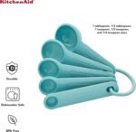KitchenAid Measuring Spoons, Set Of 5, Aqua Sky - Image 5
