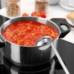 meekoo 3 Pieces Stainless Steel Ladle Soup Handle Ladle with Pouring Rim for Kitchen Cooking Soup Sauce (4 oz) - Image 6