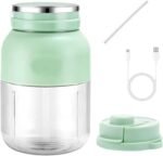 1300ml Rechargeable Blending Cup, Compact Design Cordless Electric Juicer for Shakes Mixing, Kitchen Gym Portable Juicer - Image 6