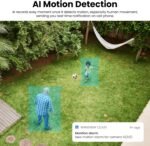 Cameras for Home Security-2K Wireless Security Camera Outdoor with AI Motion Detection & Siren, Non-Stop Solar Powered Charging, Color Night Vision, SD/Cloud Storage, Waterproof, S1 4P - Image 4