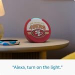 Amazon Echo Pop (newest model) | Officially Licensed NFL Limited-Edition | San Francisco 49ers ('25-26 Season Design) - Image 4