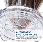 Clever Coffee Dripper and Filters, Large 18 oz| Barista's Choice| Safe BPA Free Plastic|Includes 100 Filters (Clear, 18 oz Large) - Image 4