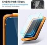 Spigen Tempered Glass Screen Protector [GlasTR AlignMaster] designed for Pixel 8a [Case Friendly] - 2 Pack… - Image 4