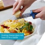 PELEG DESIGN Handheld Cheese Grater | Mini Cheese Grater Durable Rust-Proof Metal Sword-Shaped, For Cheese, Chocolate, Spices and More, Cute Kitchen Gift & Funny Kitchen Gadget (Gradiator) - Image 3