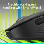 Logitech Wireless Mouse Signature M650 L Full Size - Large Hand Size, 2-Year Battery, Silent Clicks, Customizable Buttons, Bluetooth, PC/Mac/Chromebook - Black, Right-Handed - Image 3