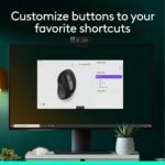Logitech Wireless Mouse Signature M650 L Full Size - Large Hand Size, 2-Year Battery, Silent Clicks, Customizable Buttons, Bluetooth, PC/Mac/Chromebook - Black, Right-Handed - Image 4