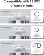 SwitchBot Smart Automatic Curtain Opener 2 Pack with Hub Mini - WiFi Remote Control with App/Timer, Performance Upgrade, Compatible with Alexa, Google Home, HomeKit - Image 5