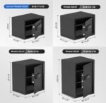 KAPUCI Biometric Fingerprint Touchscreen Small Home Security Safe (0.78 Cuft-Fingerprint) - Image 5