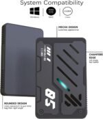 Ultra Slim Portable External Hard Drive USB 3.0 HDD Storage for PC, Laptop, Mac, Xbox one, PS4, PS5 (320GB) - Image 3