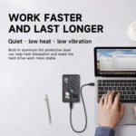 Ultra Slim Portable External Hard Drive USB 3.0 HDD Storage for PC, Laptop, Mac, Xbox one, PS4, PS5 (320GB) - Image 4
