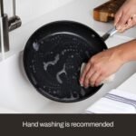 All-Clad HA1 Expert Hard Anodized Nonstick Fry Pan 2 Piece Set, 8" & 10" Induction, Oven Safe 500F, Kitchen Frying Pans, Skillets, Ergonomic Handle, Premium Cookware, Dishwasher Safe, Black - Image 6