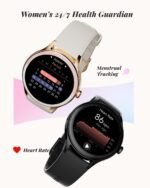 TOOBUR Smart Watch for Women, 40mm HD Smartwatch, Compatible with Android & iOS, Answer/Make Calls, Fitness Watch with Step/Calorie/HR Tracker, IP68, Gorgeous & Comfy, Gift for Women, Beige - Image 4