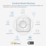 Onvis Smart Button, 5-Keys Smart Switch, Scene Controller, Compatible with Apple HomeKit, Automatically Trigger Accessories & Scenes-Thread (iOS 17.4 or Later is Required) - Image 3