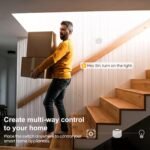 Onvis Smart Button, 5-Keys Smart Switch, Scene Controller, Compatible with Apple HomeKit, Automatically Trigger Accessories & Scenes-Thread (iOS 17.4 or Later is Required) - Image 4